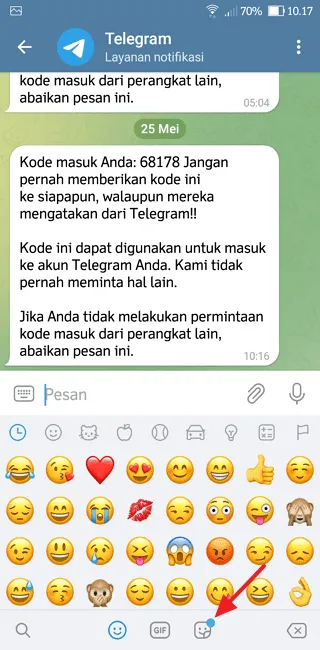 Cara Menghapus Stiker di Aplikasi Telegram dengan Mudah 5 Screenshot 20220525 101802 Cara Menghapus Stiker di Aplikasi Telegram dengan Mudah 3 Screenshot 20220525 101802