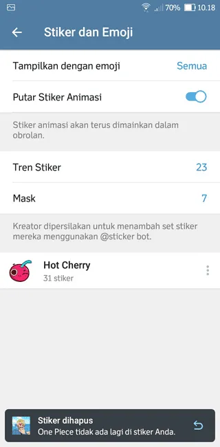 Cara Menghapus Stiker di Aplikasi Telegram dengan Mudah 9 Screenshot 20220525 101858 Cara Menghapus Stiker di Aplikasi Telegram dengan Mudah 7 Screenshot 20220525 101858