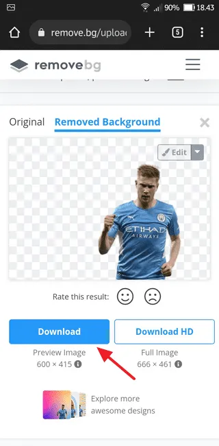 Screenshot 20220529 184318 Cara Mengubah Foto Menjadi Stiker WhatsApp Tanpa Aplikasi 2 Screenshot 20220529 184318