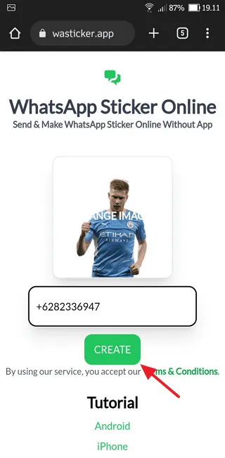 Screenshot 20220529 191113 Cara Mengubah Foto Menjadi Stiker WhatsApp Tanpa Aplikasi 5 Screenshot 20220529 191113