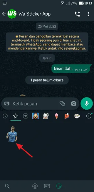 Screenshot 20220529 191335 Cara Mengubah Foto Menjadi Stiker WhatsApp Tanpa Aplikasi 12 Screenshot 20220529 191335
