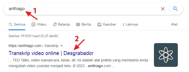 situs anthiago Cara Ubah Video YouTube Menjadi Teks Tanpa Aplikasi 2 situs anthiago