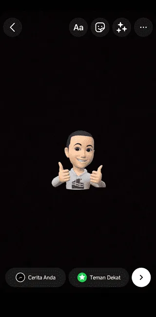Screenshot 20220614 084613 Cara Membuat 3D Avatar di Instagram dengan Mudah 15 Screenshot 20220614 084613