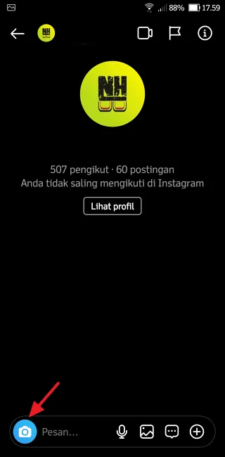 Screenshot 20220619 175933 Cara Kirim Foto Sekali Lihat di DM Aplikasi Instagram 3 Screenshot 20220619 175933