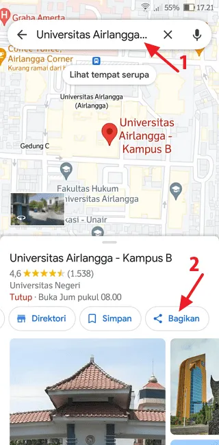 Cara Membuat Alamat di Google Maps Menjadi Kode QR 3 Screenshot 20220623 172134 Cara Membuat Alamat di Google Maps Menjadi Kode QR 1 Screenshot 20220623 172134
