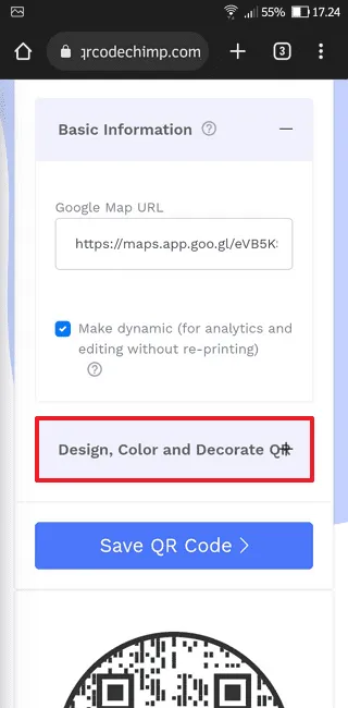 Cara Membuat Alamat di Google Maps Menjadi Kode QR 9 Screenshot 20220623 172417 Cara Membuat Alamat di Google Maps Menjadi Kode QR 7 Screenshot 20220623 172417