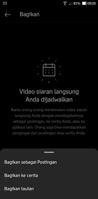 Screenshot 20220629 090550 Cara Membuat Jadwal Live Instagram di HP dengan Mudah 8 Screenshot 20220629 090550