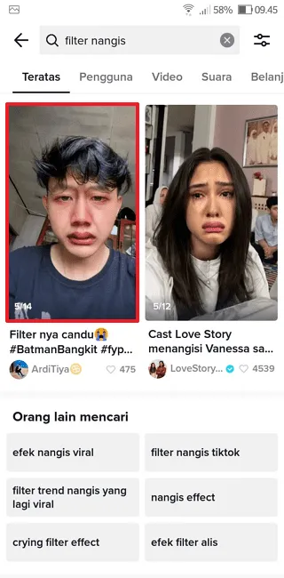 Screenshot 20220630 094547 3 Cara Mencari Filter di TikTok dengan Mudah dan Cepat 7 Screenshot 20220630 094547