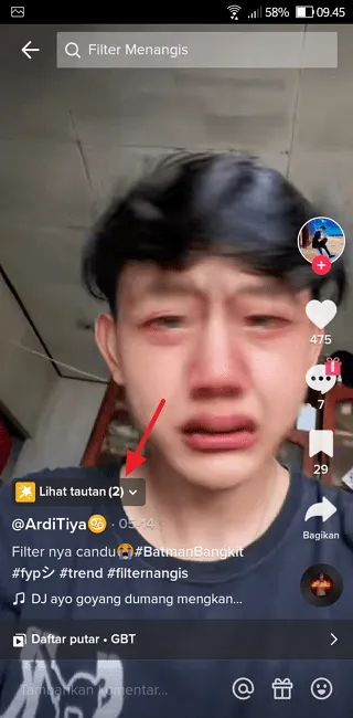Screenshot 20220630 094558 3 Cara Mencari Filter di TikTok dengan Mudah dan Cepat 8 Screenshot 20220630 094558
