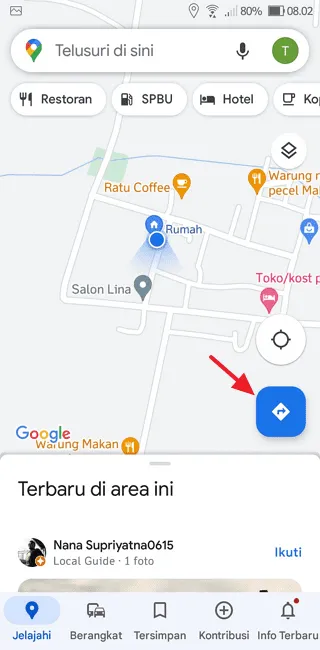 Screenshot 20220706 080237 Cara Ganti Ikon Navigasi Google Maps Menjadi Mobil 2 Screenshot 20220706 080237