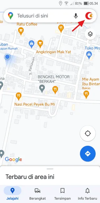Screenshot 20220712 053423 Cara Menggunakan Aplikasi Google Maps Secara Offline 1 Screenshot 20220712 053423