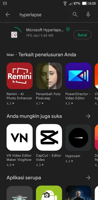 Cara Buat Video Hyperlapse dengan Mudah dan Cepat 5 Screenshot 20220714 160530 Cara Buat Video Hyperlapse dengan Mudah dan Cepat 3 Screenshot 20220714 160530