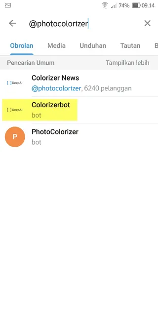 Cara Ubah Foto Hitam Putih Menjadi Berwarna di Telegram 4 Screenshot 20220716 091446 Cara Ubah Foto Hitam Putih Menjadi Berwarna di Telegram 2 Screenshot 20220716 091446
