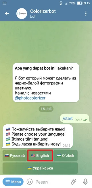 Cara Ubah Foto Hitam Putih Menjadi Berwarna di Telegram 6 Screenshot 20220716 091531 Cara Ubah Foto Hitam Putih Menjadi Berwarna di Telegram 4 Screenshot 20220716 091531