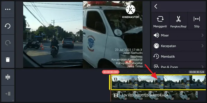 Cara Menggabungkan 2 Video Menjadi 1 Layar di Kinemaster 16 Screenshot 20220726 122920 Cara Menggabungkan 2 Video Menjadi 1 Layar di Kinemaster 14 Screenshot 20220726 122920
