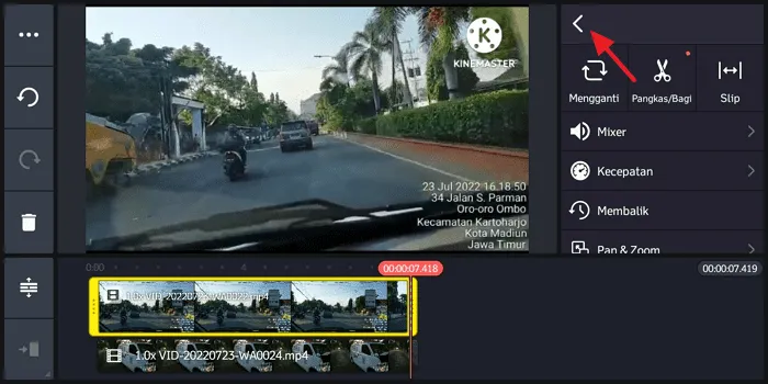 Cara Menggabungkan 2 Video Menjadi 1 Layar di Kinemaster 19 Screenshot 20220726 123049 Cara Menggabungkan 2 Video Menjadi 1 Layar di Kinemaster 17 Screenshot 20220726 123049