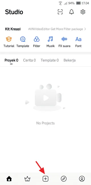 Screenshot 20220727 170438 3 Cara Mempercepat dan Memperlambat Video di Aplikasi VN 1 Screenshot 20220727 170438