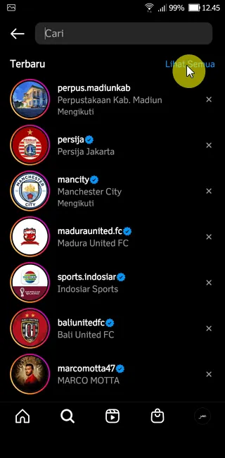 Screenshot 20220728 124512 3 Cara Menghapus Riwayat Pencarian Instagram dengan Mudah 4 Screenshot 20220728 124512