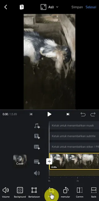 Screenshot 20220731 070712 Cara Cepat Mengubah Aspek Rasio Video di Aplikasi VN 5 Screenshot 20220731 070712
