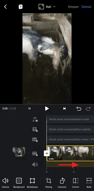 Screenshot 20220731 070824 Cara Cepat Mengubah Aspek Rasio Video di Aplikasi VN 8 Screenshot 20220731 070824