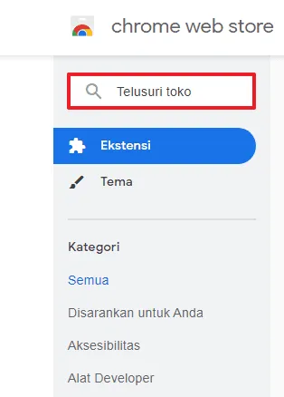 telusuri toko 2 Cara Instal Ekstensi Chrome di Opera dengan Mudah 7 telusuri toko 2