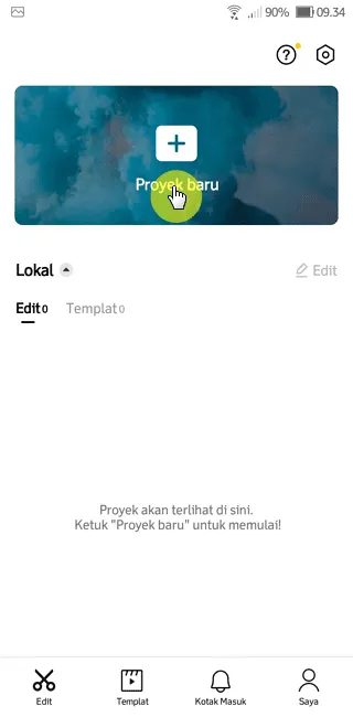 Screenshot 20220803 093459 3 Cara Memotong Video di Aplikasi CapCut dalam 2 Menit 2 Screenshot 20220803 093459