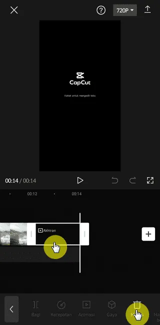 Screenshot 20220803 093710 3 Cara Memotong Video di Aplikasi CapCut dalam 2 Menit 10 Screenshot 20220803 093710