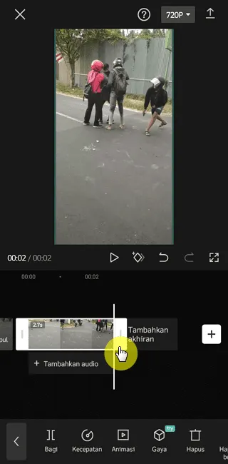 Screenshot 20220803 094157 3 Cara Memotong Video di Aplikasi CapCut dalam 2 Menit 18 Screenshot 20220803 094157