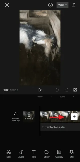 Screenshot 20220803 213429 3 Cara Memotong Video di Aplikasi CapCut dalam 2 Menit 19 Screenshot 20220803 213429