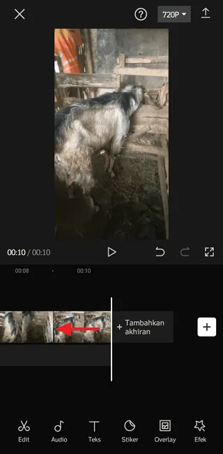 Screenshot 20220803 213510 3 Cara Memotong Video di Aplikasi CapCut dalam 2 Menit 21 Screenshot 20220803 213510