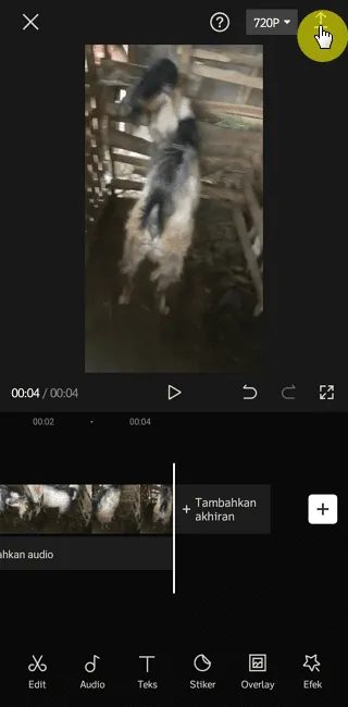 Screenshot 20220803 213726 3 Cara Memotong Video di Aplikasi CapCut dalam 2 Menit 25 Screenshot 20220803 213726