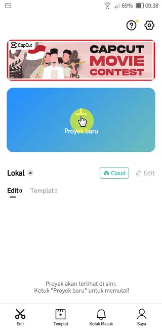 Screenshot 20220805 093901 Cara Ubah Background Video Menjadi Green Screen di CapCut 1 Screenshot 20220805 093901