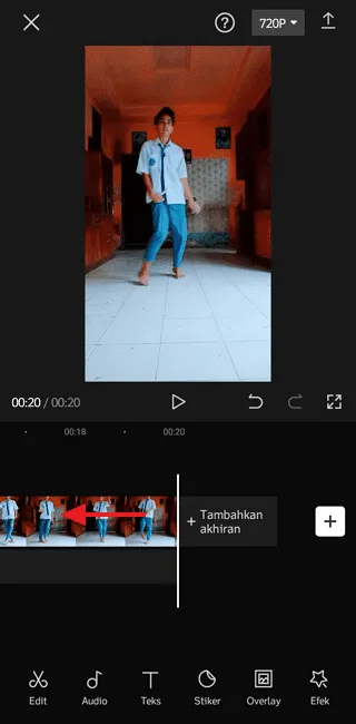 Screenshot 20220805 094004 Cara Ubah Background Video Menjadi Green Screen di CapCut 6 Screenshot 20220805 094004