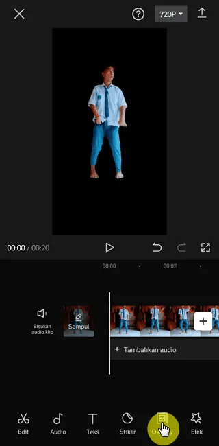 Screenshot 20220805 094218 Cara Ubah Background Video Menjadi Green Screen di CapCut 11 Screenshot 20220805 094218