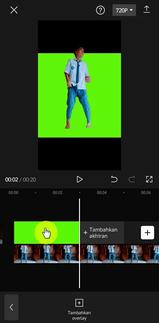 Screenshot 20220805 094625 Cara Ubah Background Video Menjadi Green Screen di CapCut 26 Screenshot 20220805 094625
