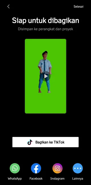 Screenshot 20220805 094912 Cara Ubah Background Video Menjadi Green Screen di CapCut 31 Screenshot 20220805 094912