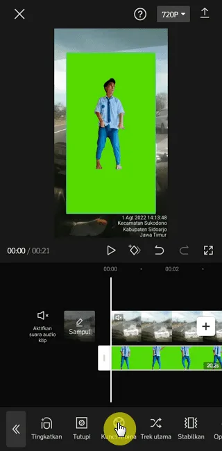 Screenshot 20220805 095225 Cara Gabungkan Video Green Screen ke Video Lain di CapCut 9 Screenshot 20220805 095225