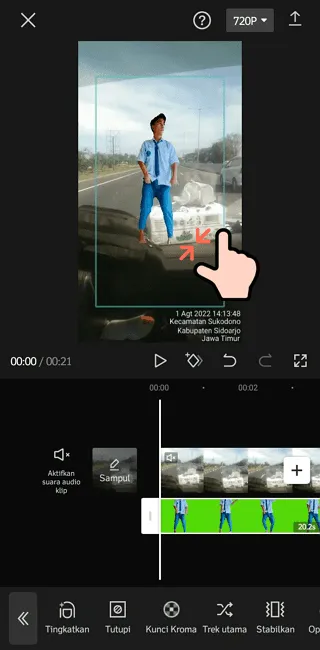Screenshot 20220805 095419 Cara Gabungkan Video Green Screen ke Video Lain di CapCut 13 Screenshot 20220805 095419