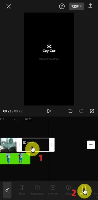 Screenshot 20220805 095542 Cara Gabungkan Video Green Screen ke Video Lain di CapCut 15 Screenshot 20220805 095542
