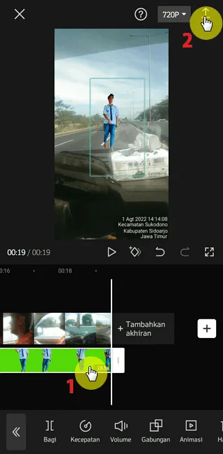 Screenshot 20220805 095633 Cara Gabungkan Video Green Screen ke Video Lain di CapCut 16 Screenshot 20220805 095633