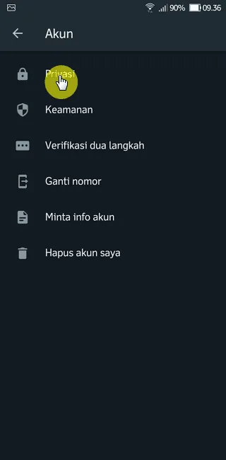 Screenshot 20220812 093653 Cara Sembunyikan Foto Profil WhatsApp dari Kontak Tertentu 4 Screenshot 20220812 093653