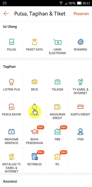 Screenshot 20220813 161158 Cara Mudah Cek Tagihan Air PDAM di Aplikasi Shopee 2 Screenshot 20220813 161158
