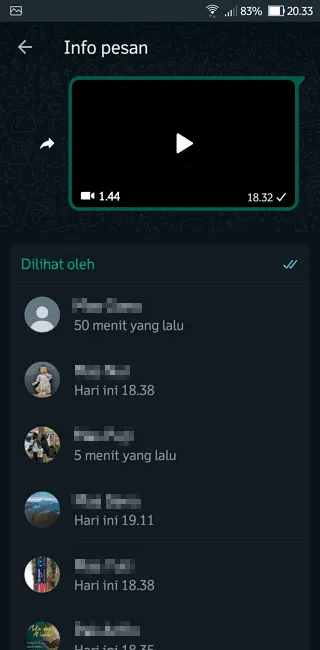 Cara Mengetahui Siapa yang Membaca Pesan Grup WhatsApp 6 Screenshot 20220819 203304 Cara Mengetahui Siapa yang Membaca Pesan Grup WhatsApp 4 Screenshot 20220819 203304