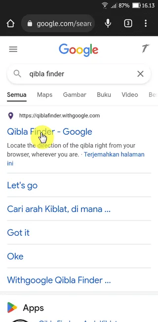 Cara Mencari Arah Kiblat dengan Mudah Tanpa Aplikasi 3 Screenshot 20220824 161326 Cara Mencari Arah Kiblat dengan Mudah Tanpa Aplikasi 1 Screenshot 20220824 161326