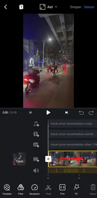 Screenshot 20220826 082612 Cara Gabungkan Video Green Screen ke Video Lain di VN 5 Screenshot 20220826 082612