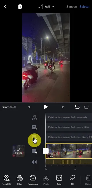 Screenshot 20220826 082713 Cara Gabungkan Video Green Screen ke Video Lain di VN 8 Screenshot 20220826 082713