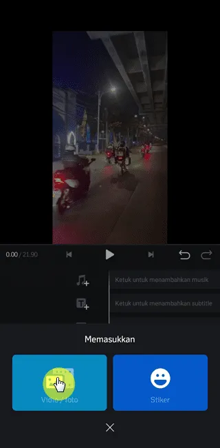 Screenshot 20220826 082732 Cara Gabungkan Video Green Screen ke Video Lain di VN 9 Screenshot 20220826 082732