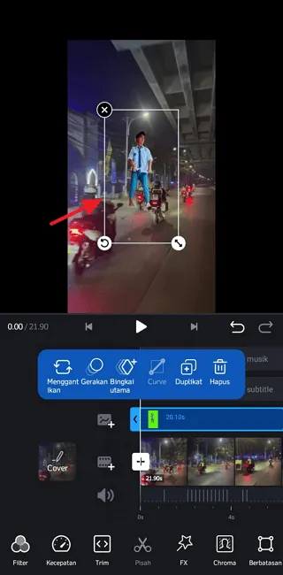Screenshot 20220826 083126 Cara Gabungkan Video Green Screen ke Video Lain di VN 14 Screenshot 20220826 083126