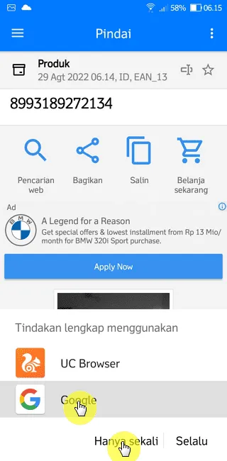 Cara Mudah Cek Harga Barang dengan Scan Barcode 7 Screenshot 20220829 061554 Cara Mudah Cek Harga Barang dengan Scan Barcode 5 Screenshot 20220829 061554