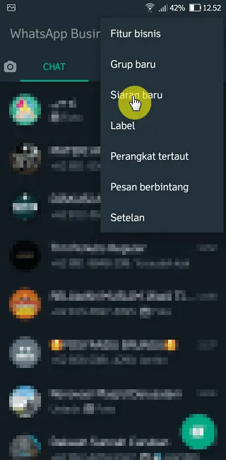 Cara Kirim Pesan WhatsApp ke Banyak Nomor dengan Cepat 5 Screenshot 20220829 125303 Cara Kirim Pesan WhatsApp ke Banyak Nomor dengan Cepat 3 Screenshot 20220829 125303